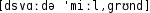 Grafik mit phonetischer Transkription des Belegs