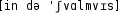 Grafik mit phonetischer Transkription des Belegs