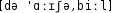 Grafik mit phonetischer Transkription des Belegs