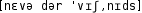 Grafik mit phonetischer Transkription des Belegs