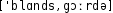 Grafik mit phonetischer Transkription des Belegs