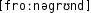 Grafik mit phonetischer Transkription des Belegs