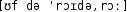 Grafik mit phonetischer Transkription des Belegs