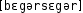 Grafik mit phonetischer Transkription des Belegs