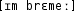 Grafik mit phonetischer Transkription des Belegs