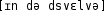 Grafik mit phonetischer Transkription des Belegs