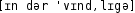 Grafik mit phonetischer Transkription des Belegs