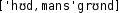 Grafik mit phonetischer Transkription des Belegs