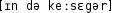 Grafik mit phonetischer Transkription des Belegs