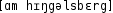Grafik mit phonetischer Transkription des Belegs