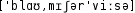 Grafik mit phonetischer Transkription des Belegs