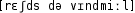 Grafik mit phonetischer Transkription des Belegs