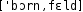 Grafik mit phonetischer Transkription des Belegs