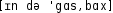 Grafik mit phonetischer Transkription des Belegs