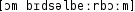 Grafik mit phonetischer Transkription des Belegs