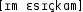 Grafik mit phonetischer Transkription des Belegs