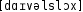Grafik mit phonetischer Transkription des Belegs