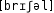 Grafik mit phonetischer Transkription des Belegs