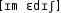 Grafik mit phonetischer Transkription des Belegs