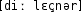 Grafik mit phonetischer Transkription des Belegs