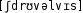 Grafik mit phonetischer Transkription des Belegs