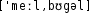 Grafik mit phonetischer Transkription des Belegs