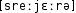 Grafik mit phonetischer Transkription des Belegs