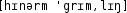 Grafik mit phonetischer Transkription des Belegs