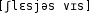 Grafik mit phonetischer Transkription des Belegs