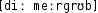 Grafik mit phonetischer Transkription des Belegs