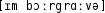 Grafik mit phonetischer Transkription des Belegs