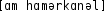 Grafik mit phonetischer Transkription des Belegs
