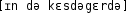 Grafik mit phonetischer Transkription des Belegs