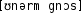 Grafik mit phonetischer Transkription des Belegs