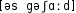 Grafik mit phonetischer Transkription des Belegs