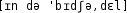 Grafik mit phonetischer Transkription des Belegs
