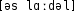 Grafik mit phonetischer Transkription des Belegs