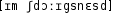 Grafik mit phonetischer Transkription des Belegs