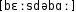 Grafik mit phonetischer Transkription des Belegs