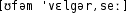 Grafik mit phonetischer Transkription des Belegs