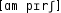 Grafik mit phonetischer Transkription des Belegs