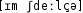 Grafik mit phonetischer Transkription des Belegs