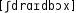 Grafik mit phonetischer Transkription des Belegs