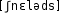 Grafik mit phonetischer Transkription des Belegs