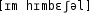 Grafik mit phonetischer Transkription des Belegs