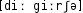 Grafik mit phonetischer Transkription des Belegs
