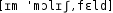 Grafik mit phonetischer Transkription des Belegs