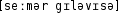 Grafik mit phonetischer Transkription des Belegs