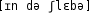 Grafik mit phonetischer Transkription des Belegs
