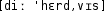 Grafik mit phonetischer Transkription des Belegs